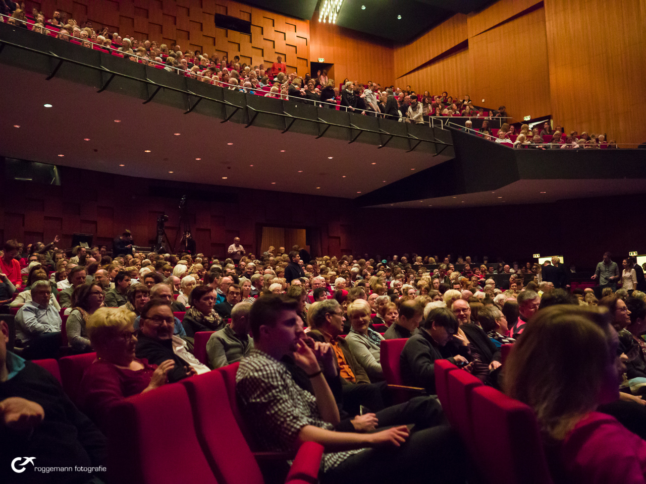 Das Publikum im Theater am Aegi in Hannover