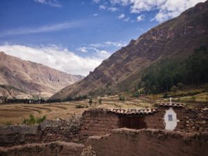 Peru, Sacred Valley mit dem iPhone footgrafiert