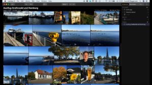 Screenshot Bildbearbeitung mit Luminar 3 Die Bildverwaltung